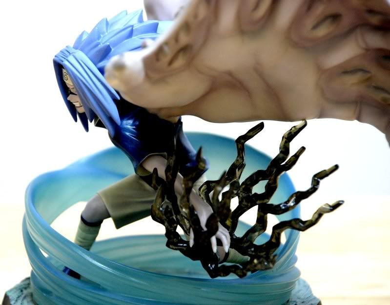 sasuke ultimate chidori statue